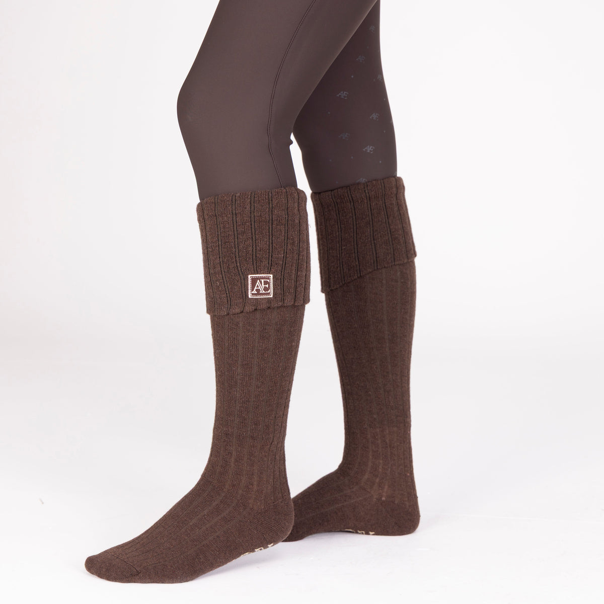 Shires Aubrion Equestrian Knit Boot Socks