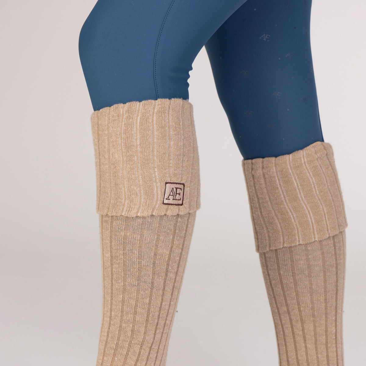 Shires Aubrion Equestrian Knit Boot Socks