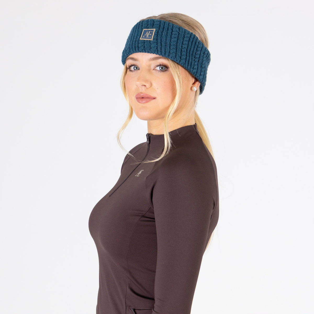 Shires Aubrion Equestrian Knit Head Band