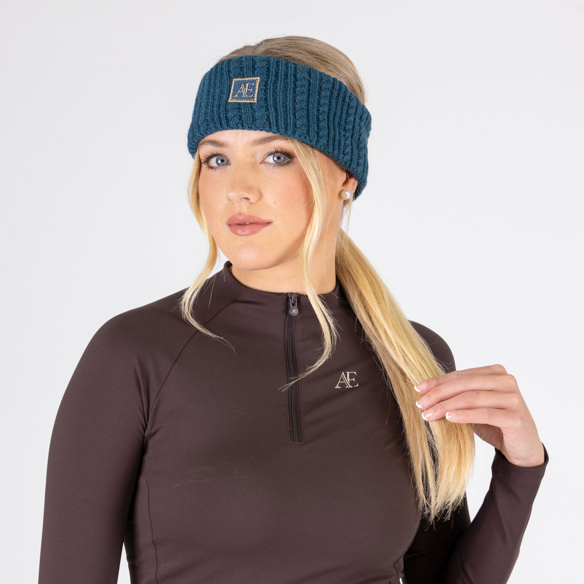 Shires Aubrion Equestrian Knit Head Band