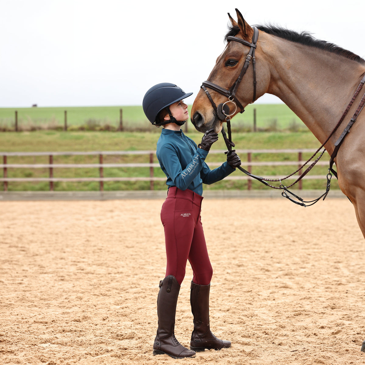 Shires Aubrion Young Rider Equestrian Breeches