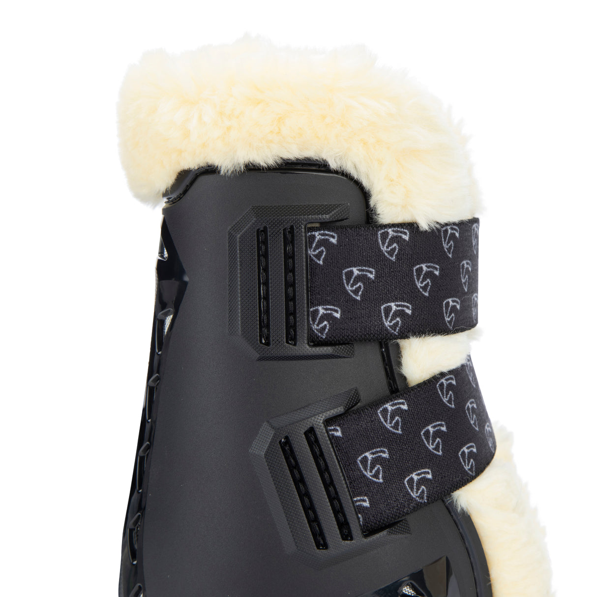 Shires ARMA Carbon Pro SupaFleece Fetlock Boots #colour_black