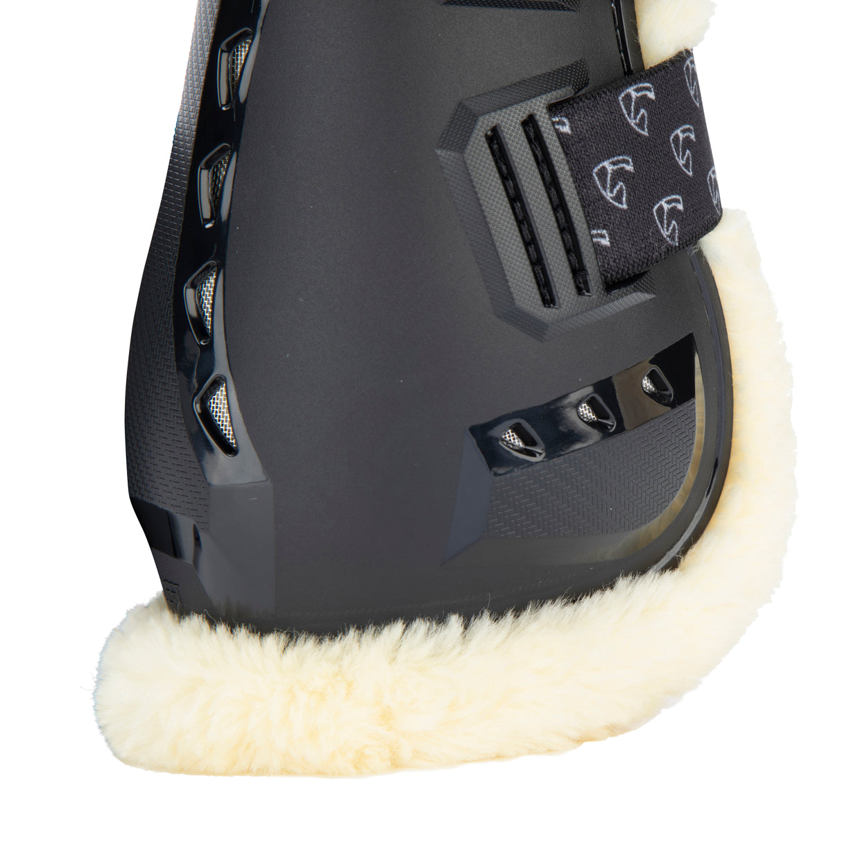 Shires ARMA Carbon Pro SupaFleece Fetlock Boots #colour_black