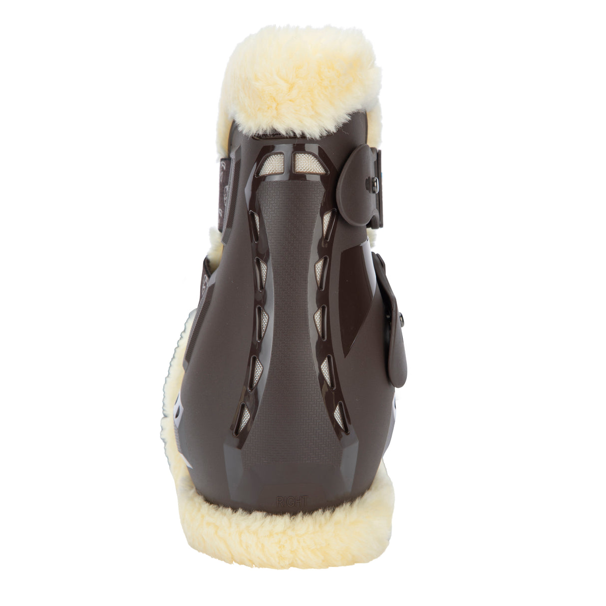 Shires ARMA Carbon Pro SupaFleece Fetlock Boots #colour_brown