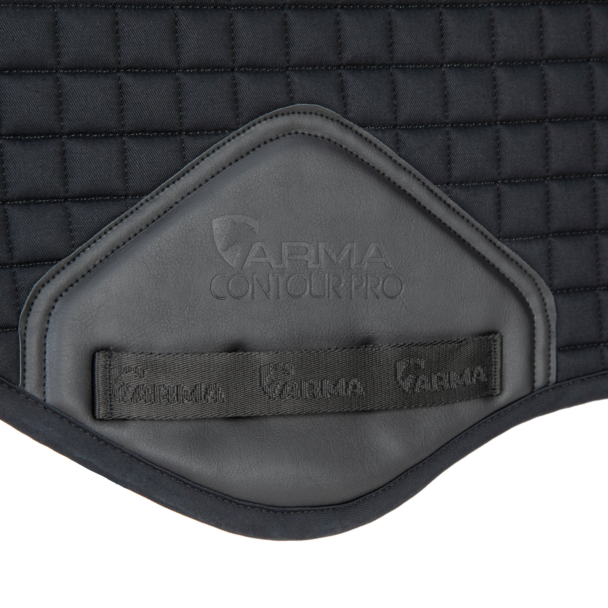 Shires ARMA Soft Grip Jump Saddlecloth #colour_black