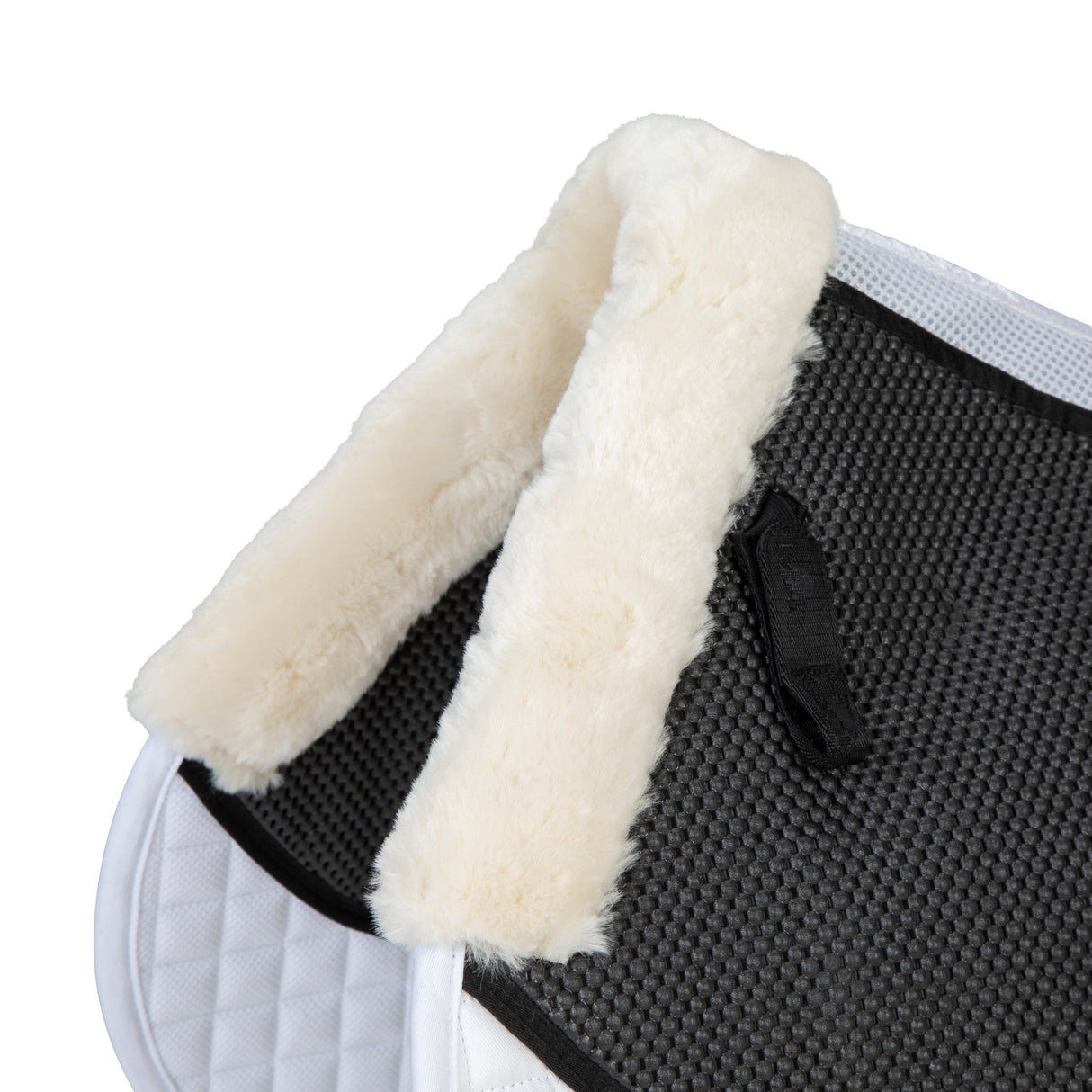 Shires ARMA Soft Grip Jump Saddlecloth #colour_white