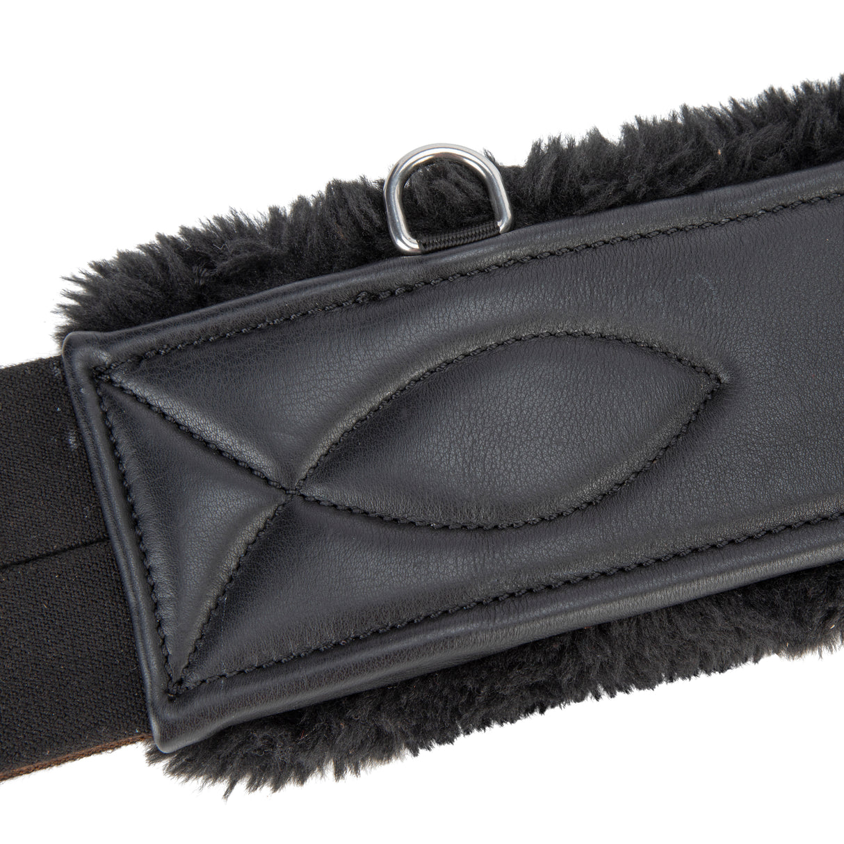 Shires Velociti LUSSO Anatomical SupaFleece Girth #colour_black