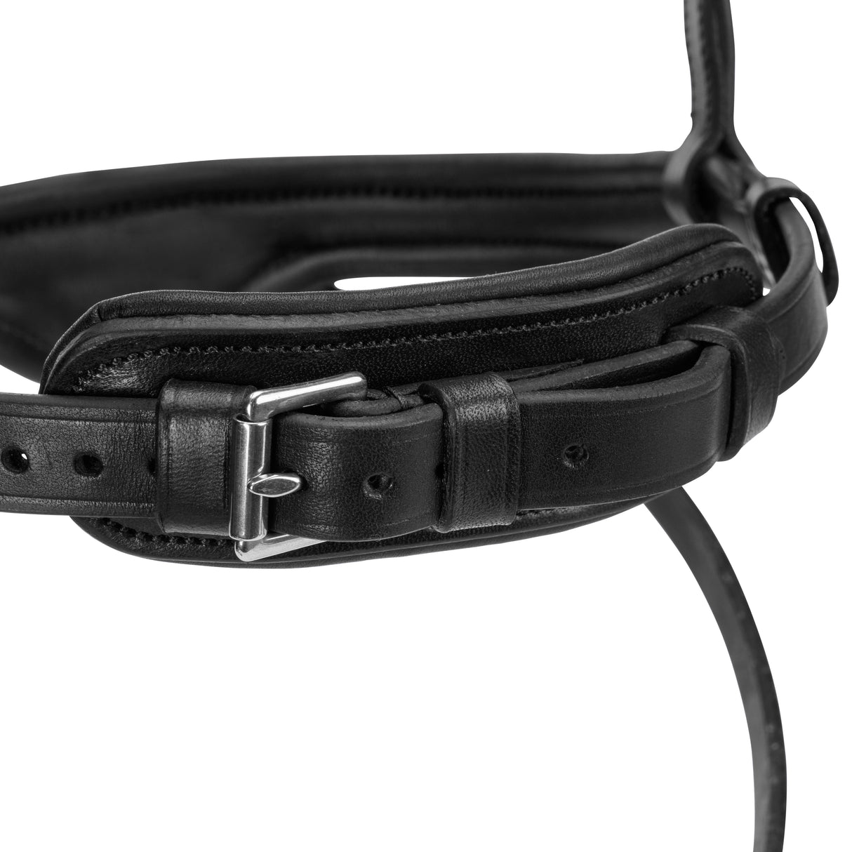 Shires Velociti LUSSO Elite Flash Noseband #colour_black