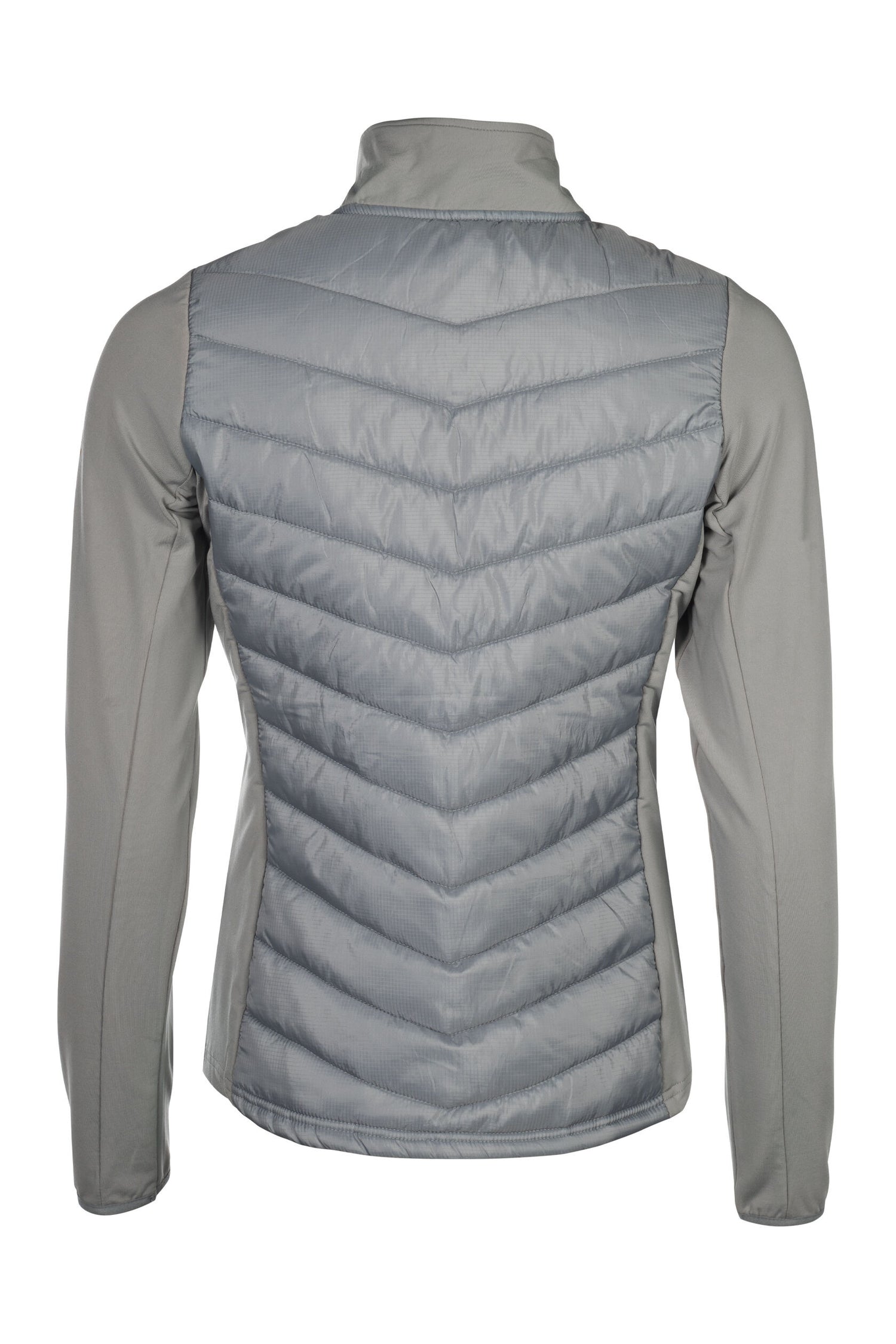 HKM Women's Jersey/Nylon Jacket -Prag- Style #colour_grey-rose-gold