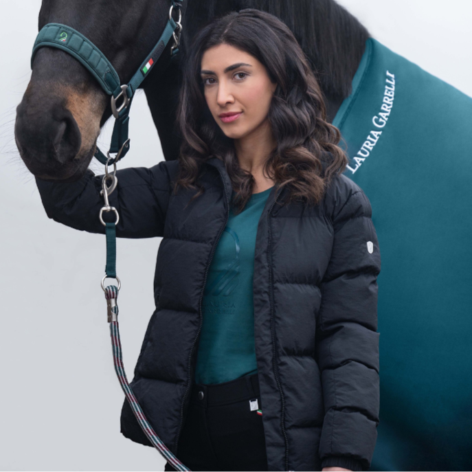 HKM Women's Quilted Jacket -Livigno- #colour_black