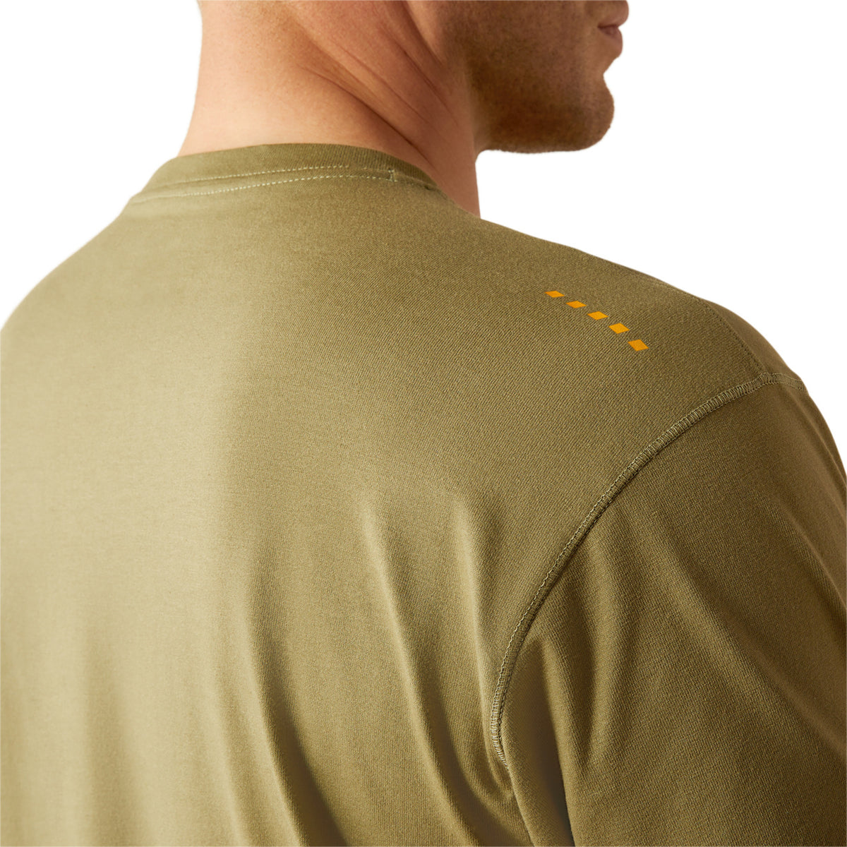 Ariat Men's Rebar Workman T-Shirt - Short Sleeves #colour_oil-green