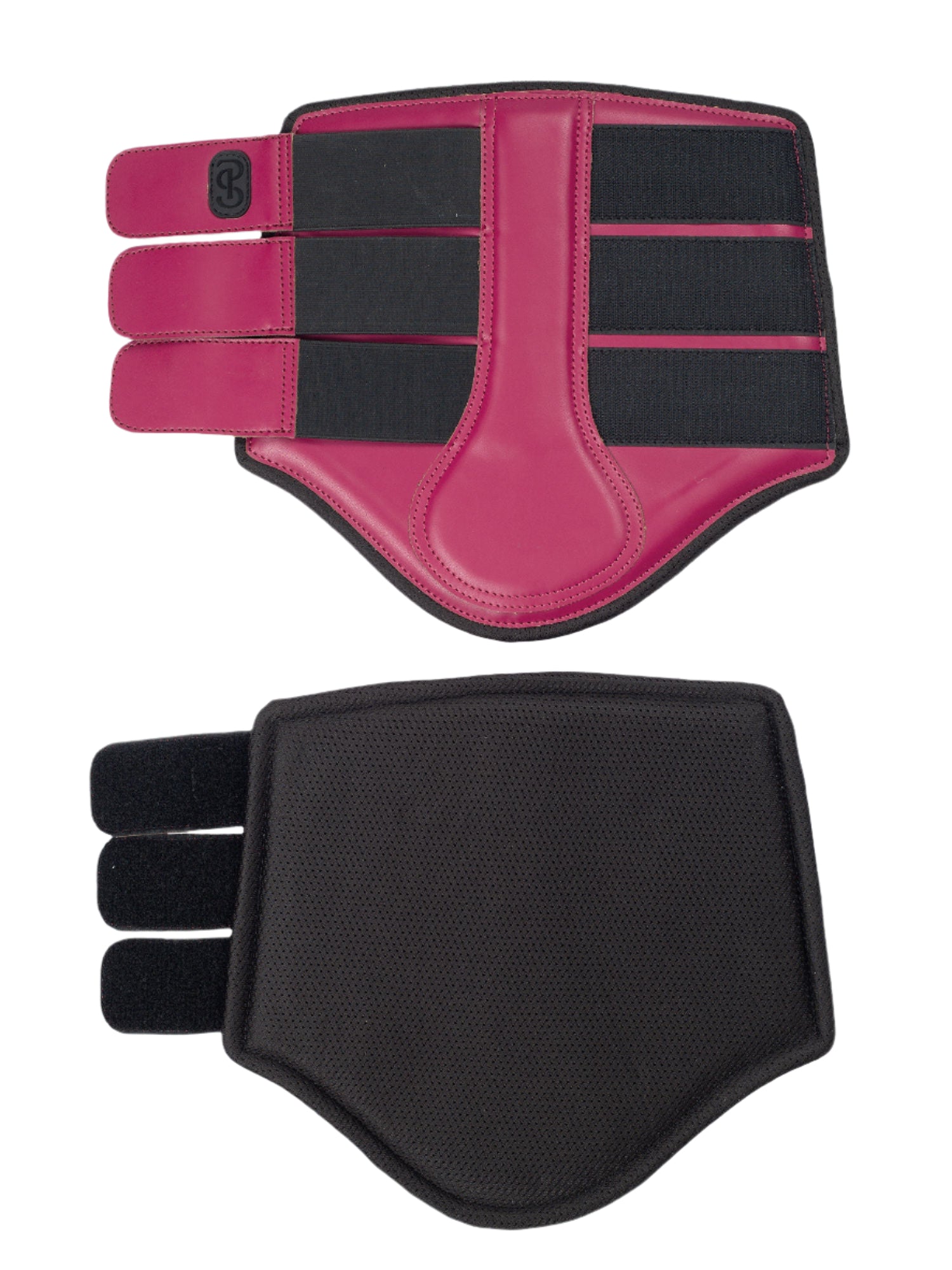 PS of Sweden Premium Mesh Hind Brushing Boots #colour_midnight-fuchsia
