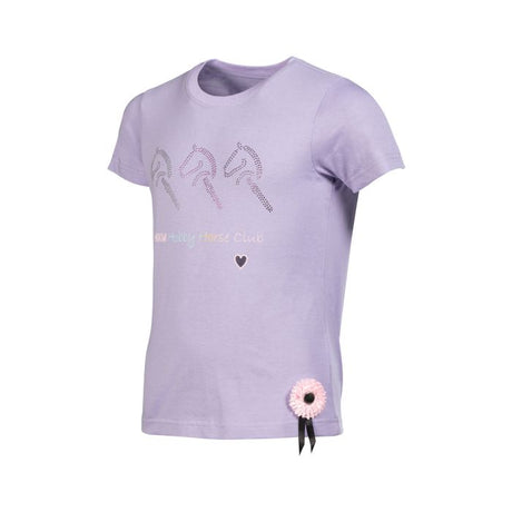 HKM Children's T-Shirt -Hobby Horsing- #colour_lavender