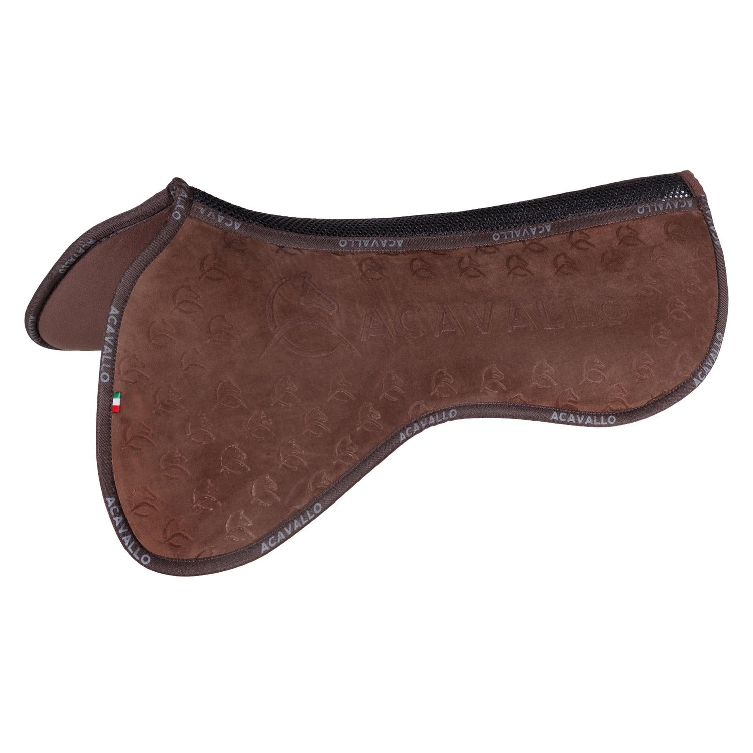 Acavallo Mf Jccs Sw-3Ds Louvre Grip Silicone Flat Compensator Short 45X18 cm #colour_brown