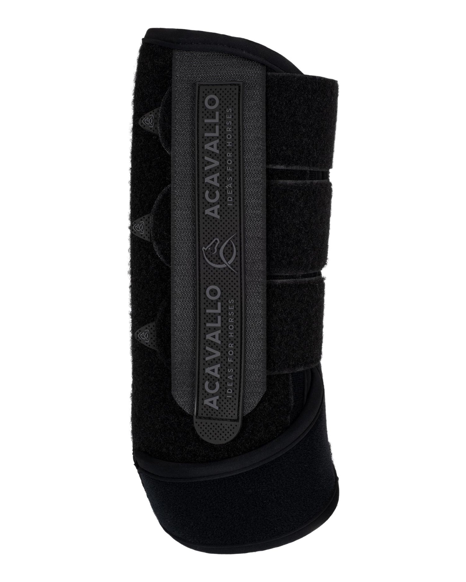 Acavallo Neoprene Front Boots Gel Inserts #colour_black