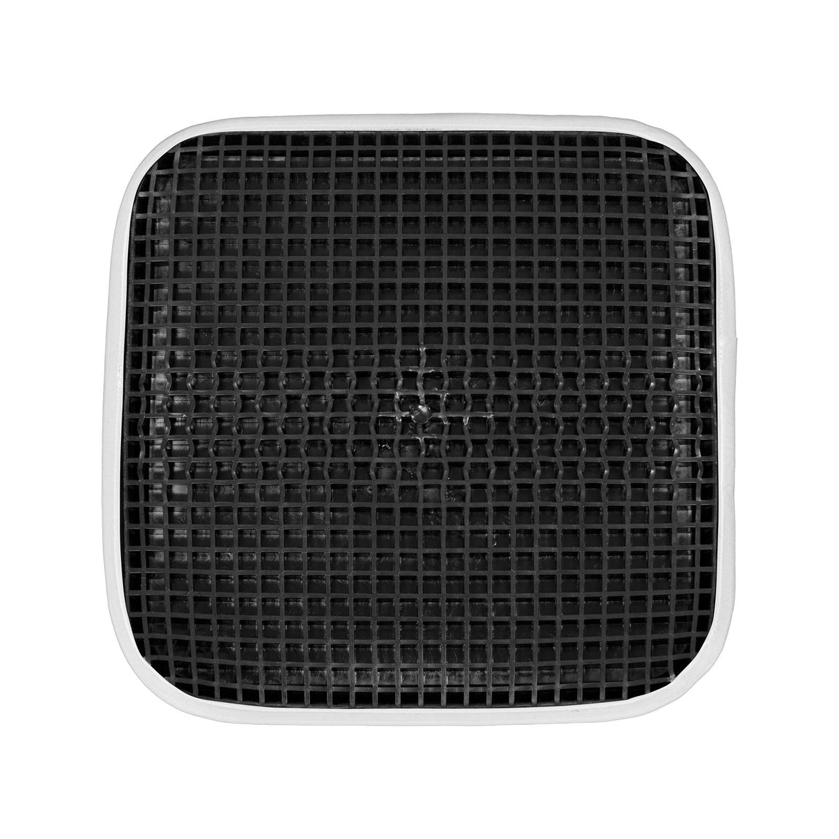 Acavallo Chair Seat Saver Classic Gel Suede #colour_white