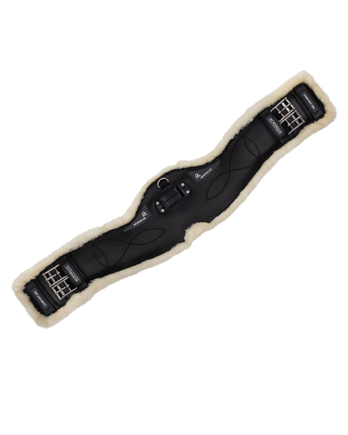 Acavallo Dressage Girth Classic Gel Sheepskin