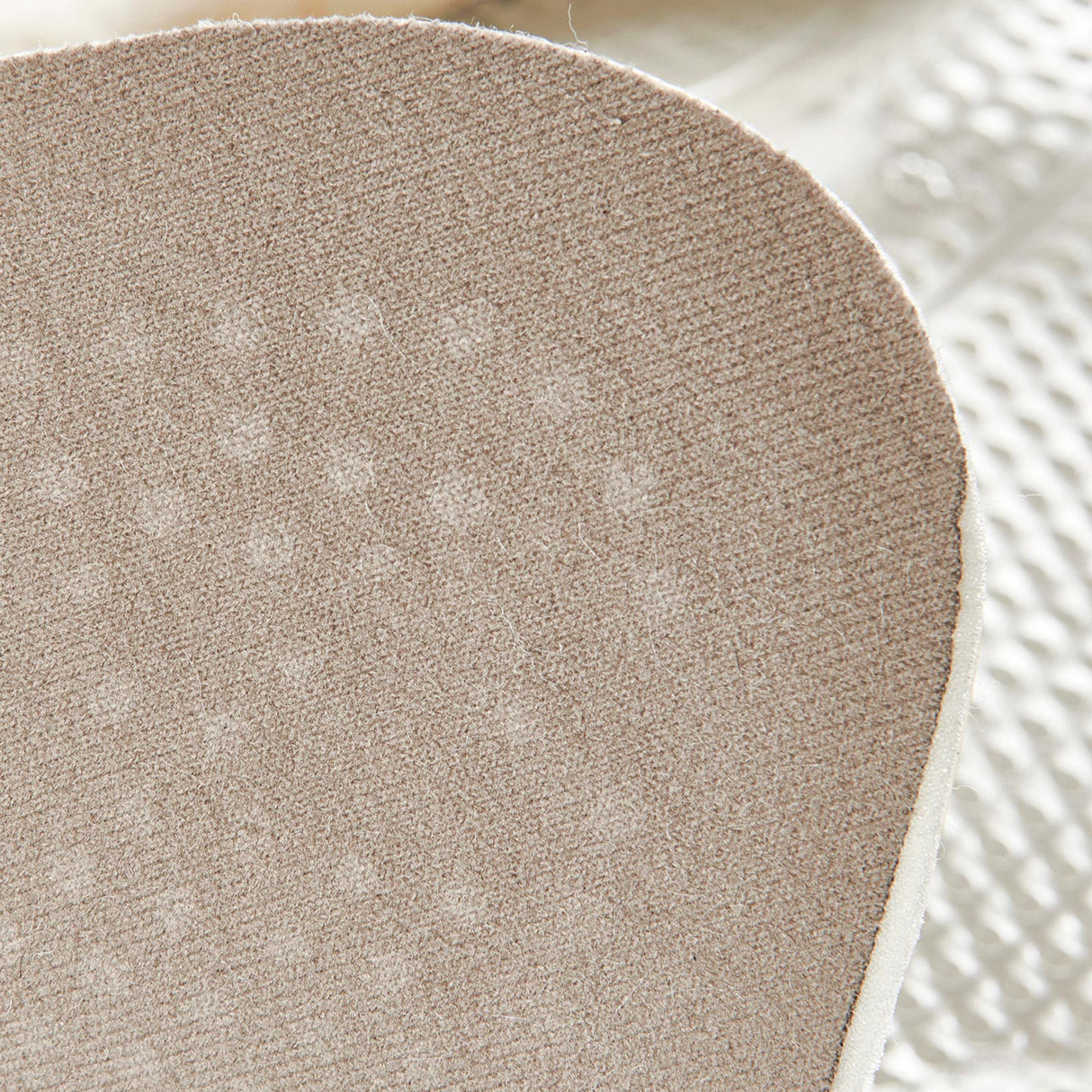 Acavallo Gel Ns-S Classic-S 1/2 Cut-Out Dri-Lex Flat #colour_transparent-natural