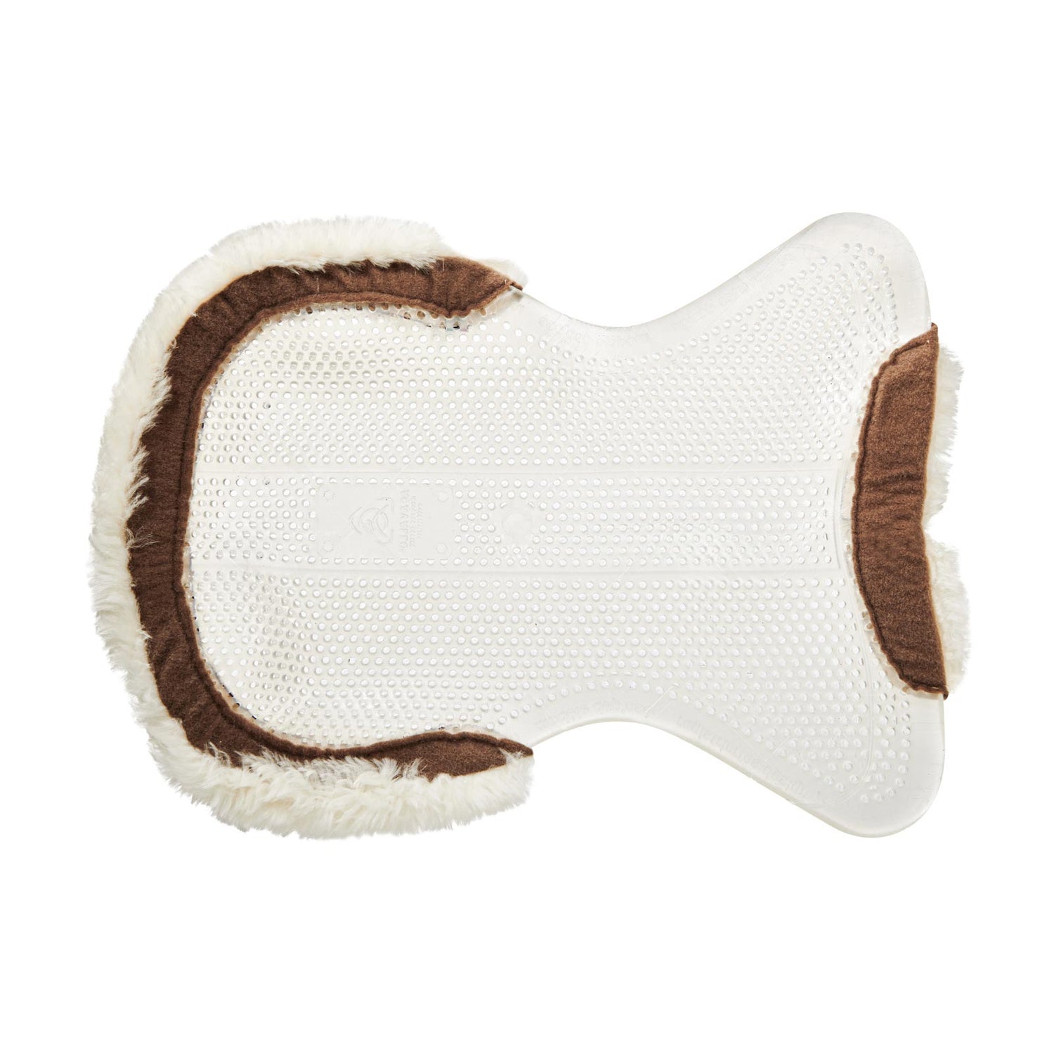 Acavallo Gel Ns-S Classic-S 1/2 Cut-Out Flat #colour_transparent-natural