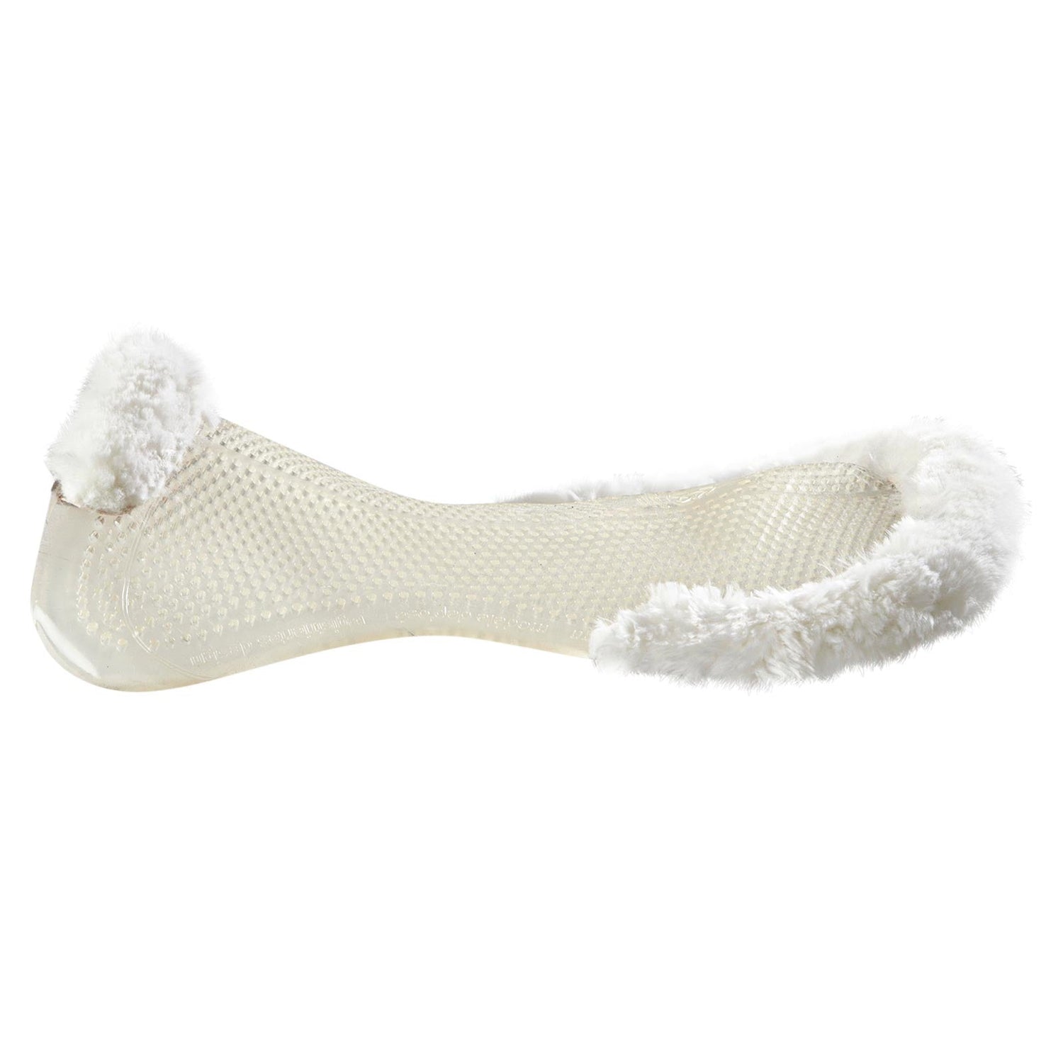 Acavallo Gel Ns-S Classic-S 1/2 Cut-Out Flat #colour_transparent-white