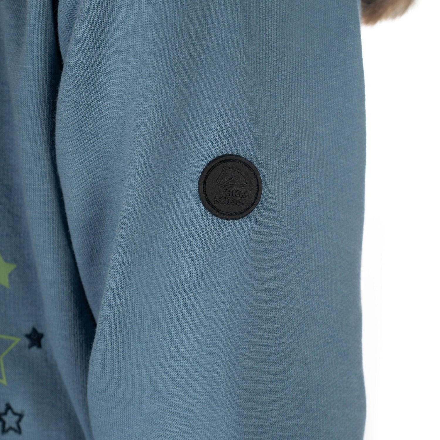 HKM Children's Hoody -Diana- #colour_smokey-blue