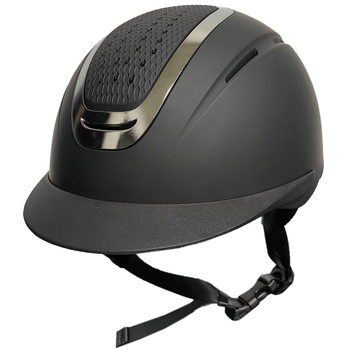 HKM Riding Helmet -Sydney City- #colour_black-silver