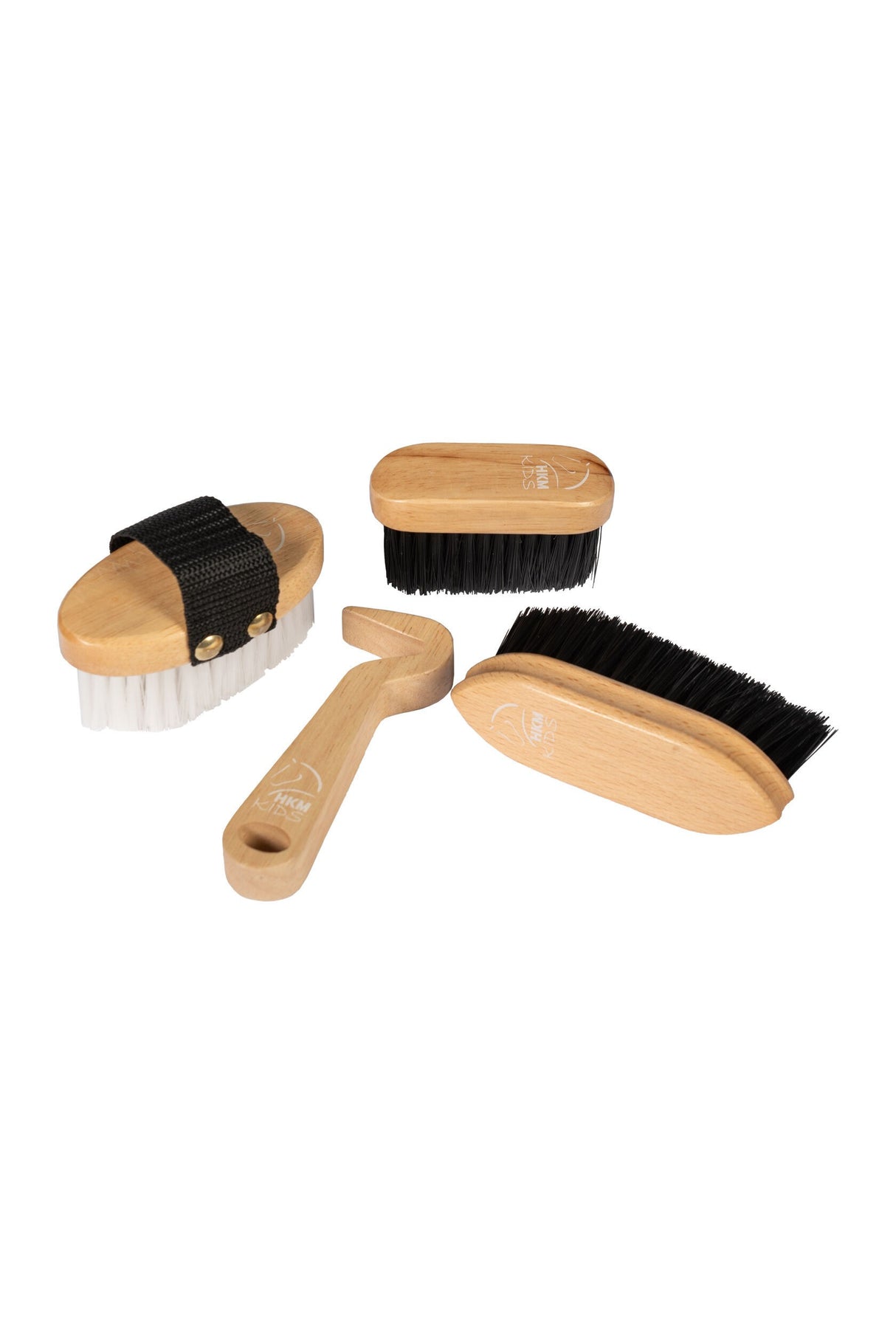 HKM Grooming Set Wood -Hobby Horsing-