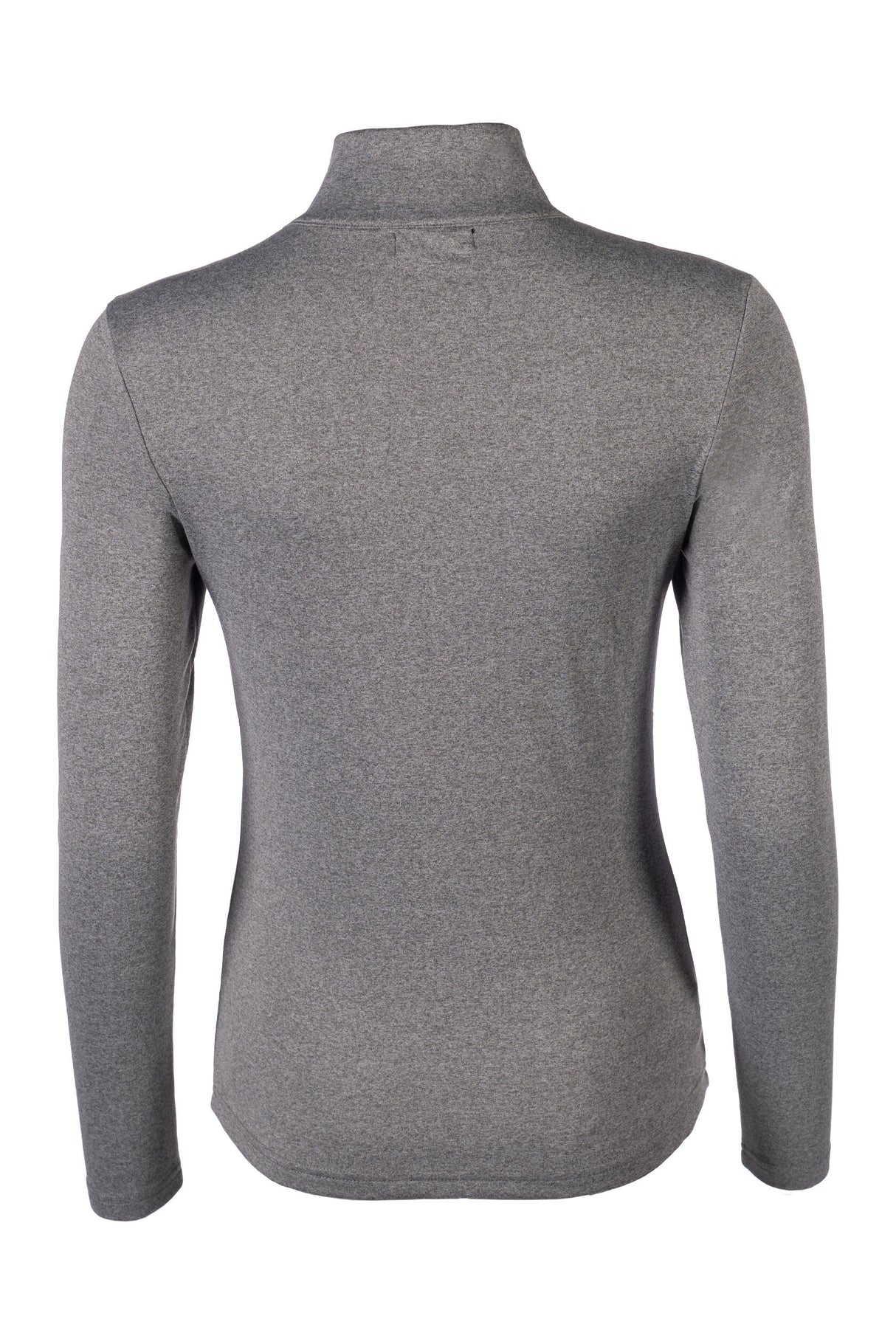 HKM Ladies Functional Shirt -Supersoft II- Melange #colour_grey-mottled