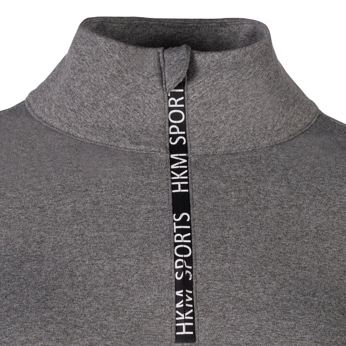 HKM Ladies Functional Shirt -Supersoft II- Melange #colour_grey-mottled