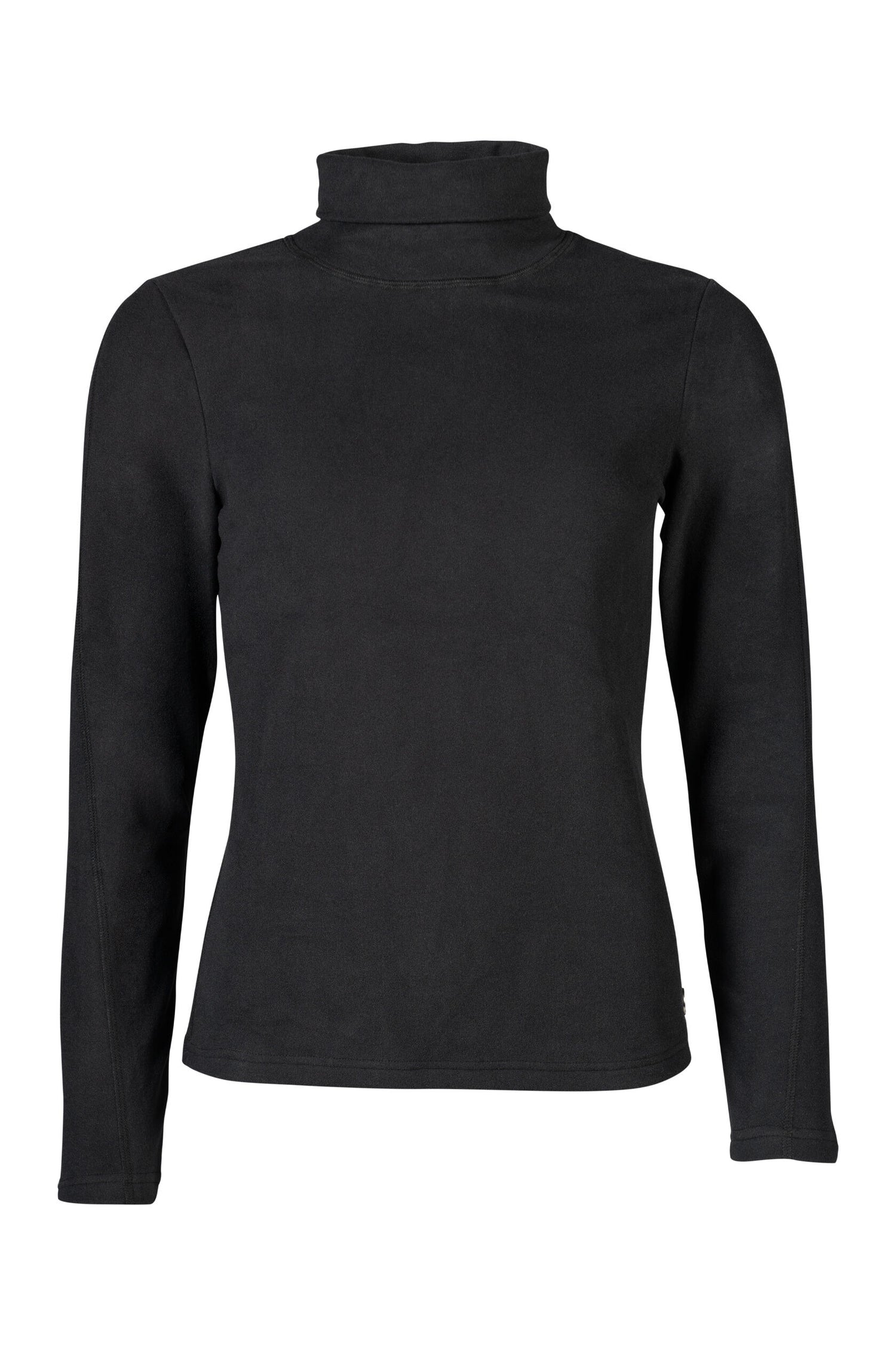 HKM Ladies Turtleneck Shirt -Eva- #colour_black