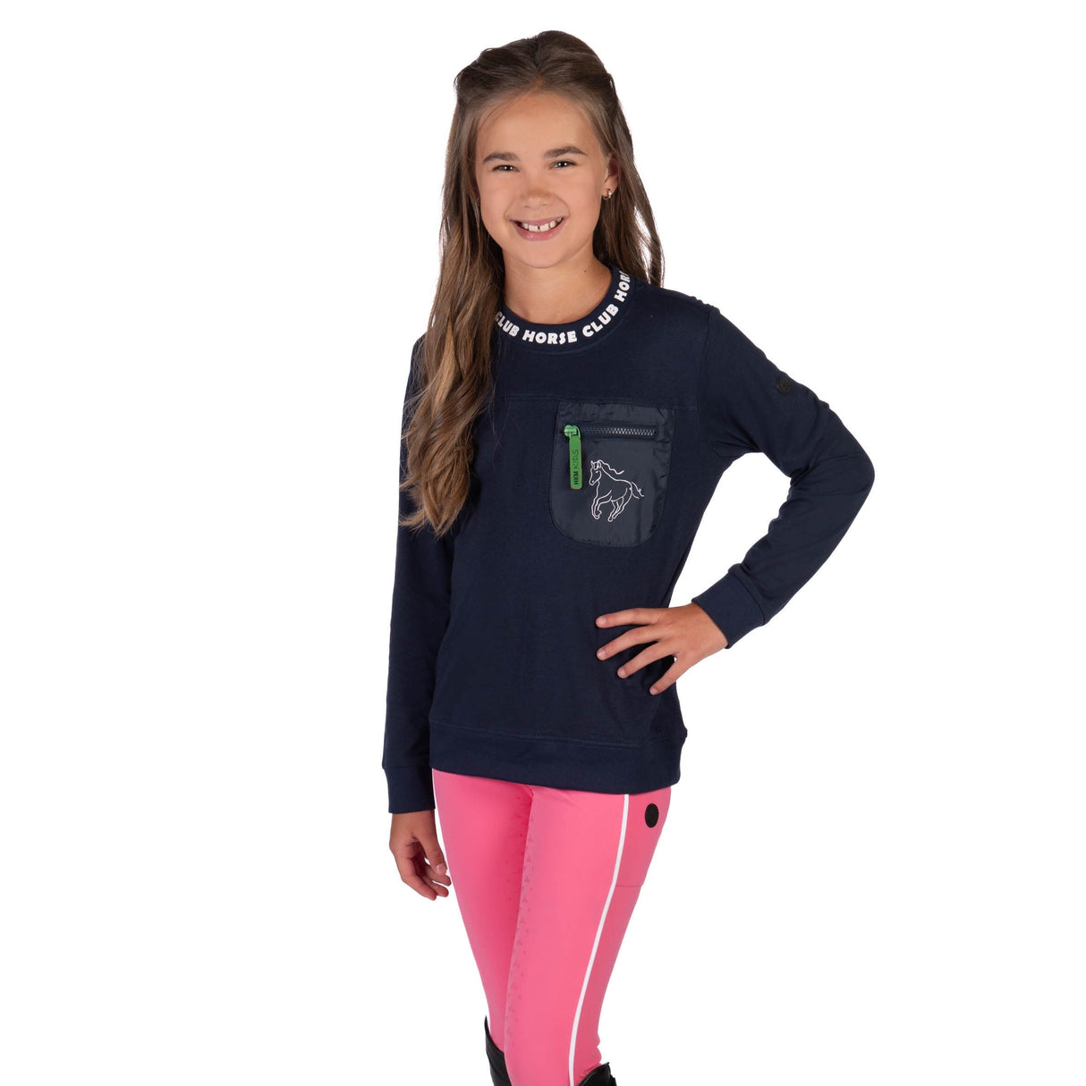 HKM Children's Longsleeve Shirt -Maui- #colour_deep-blue