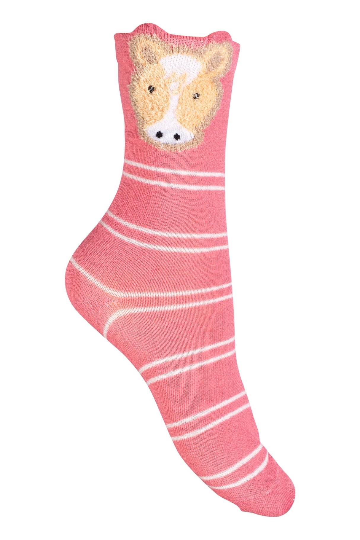 HKM Riding Socks -Maui- #colour_pink