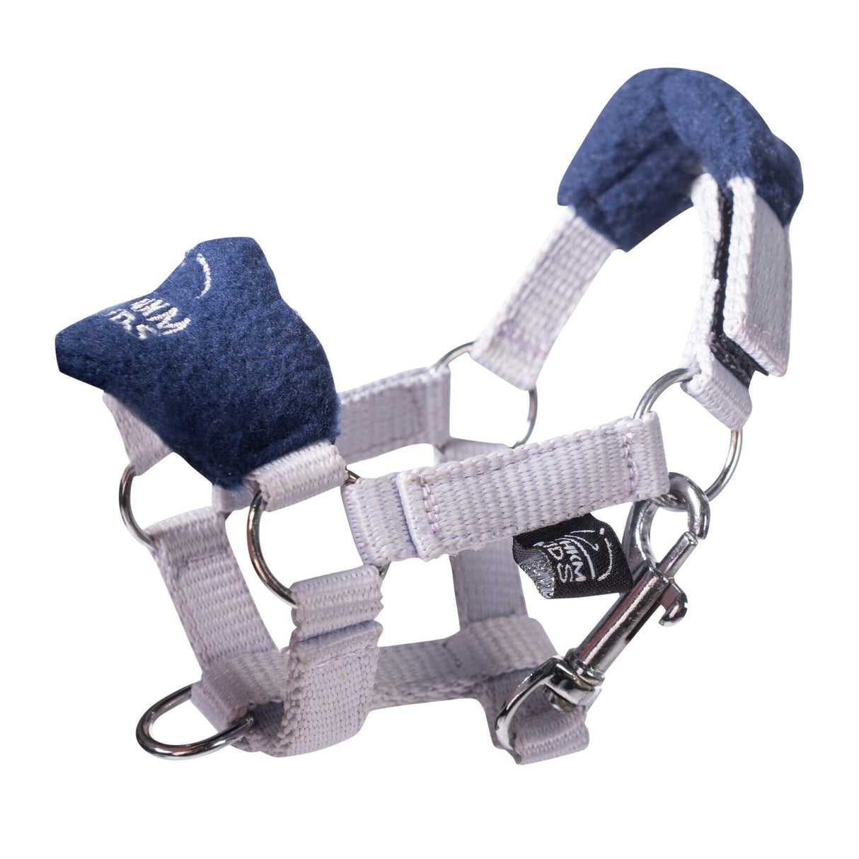 HKM Head Collar Set -Cuddle Horse- #colour_grey-blue