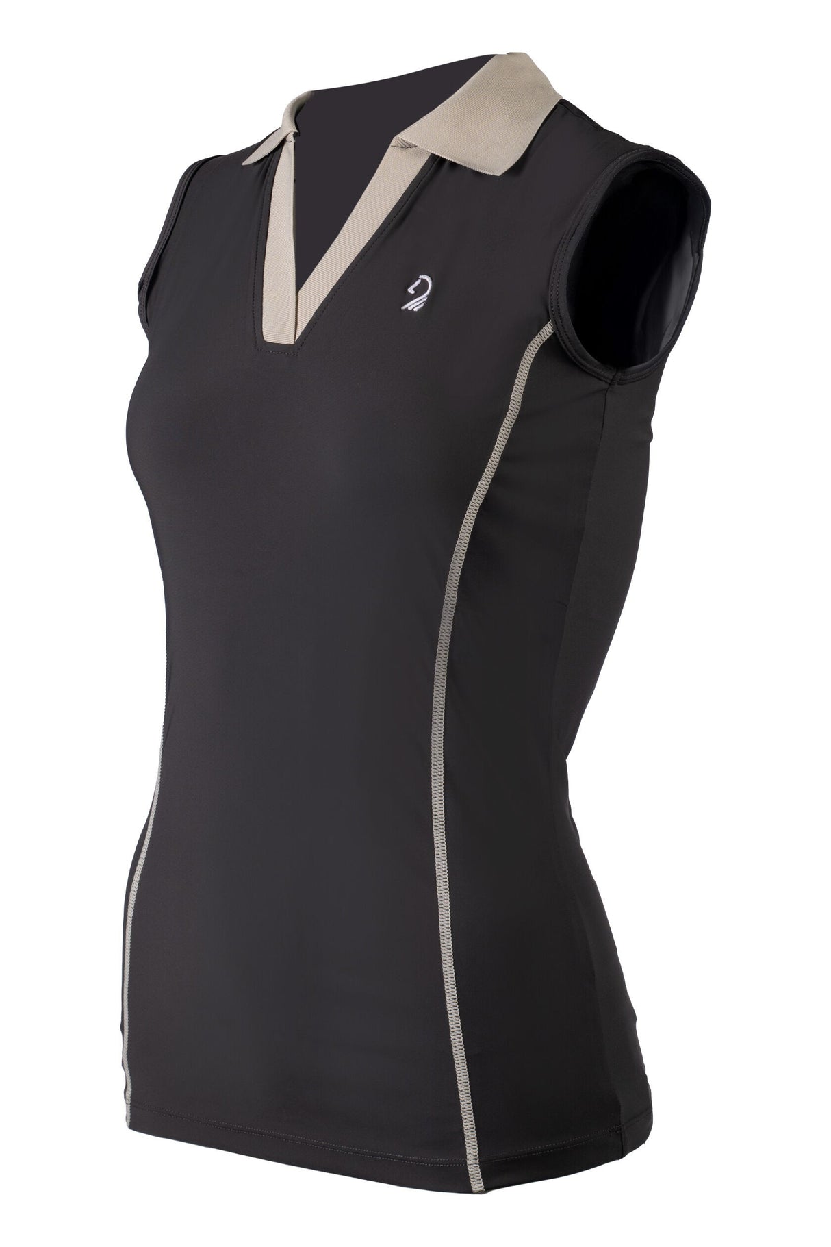 HKM Sleeveless Polo Shirt -Limone-