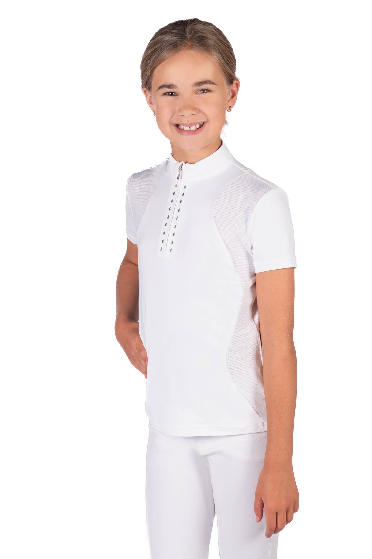 HKM Competition Shirt -Glam Kids- #colour_white