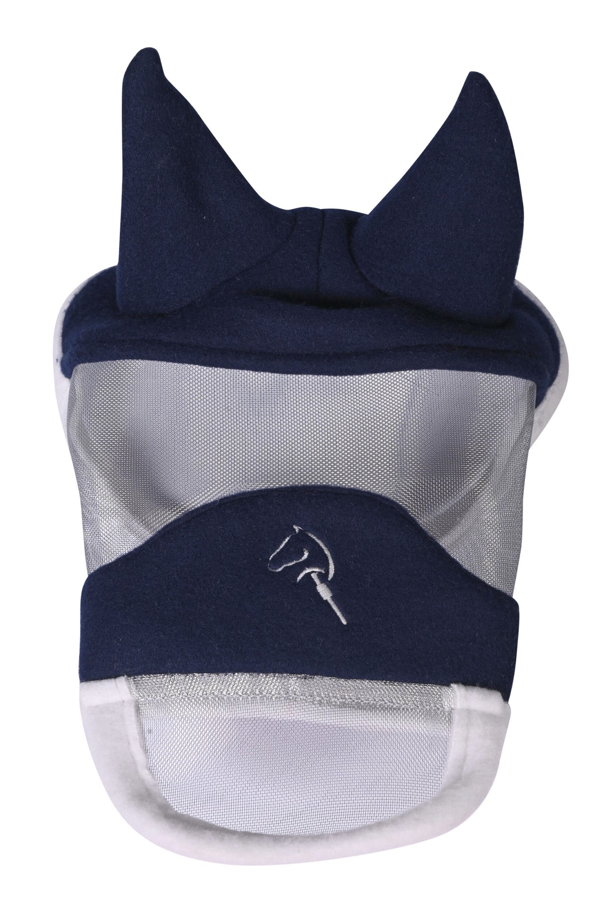 HKM Anti-Fly Mask with Nose -Hobby Horsing- #colour_blue