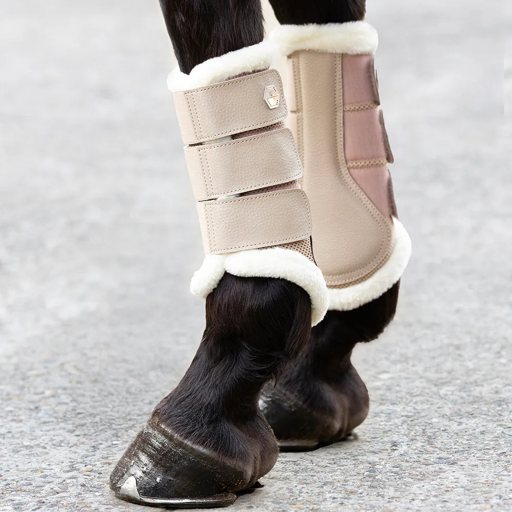 Coldstream Gordon C-Flex Air Flow Brushing Boots #colour_latte