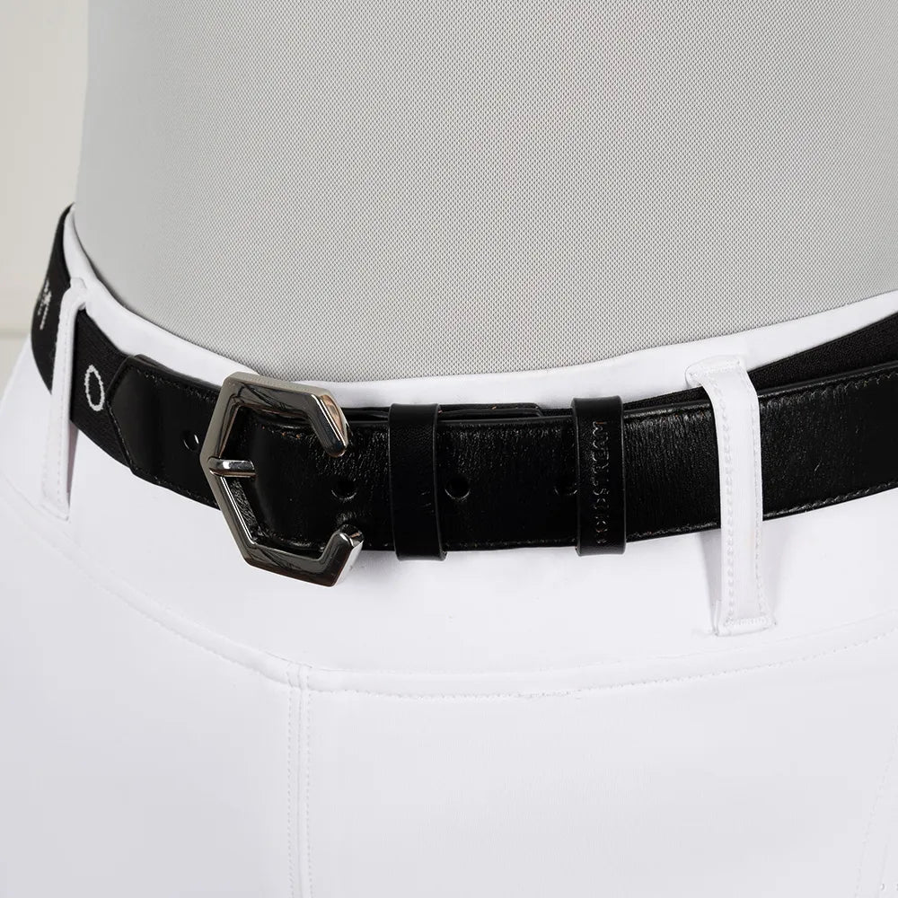 Coldstream Next Generation Ettrick Elasticated Belt #colour_black