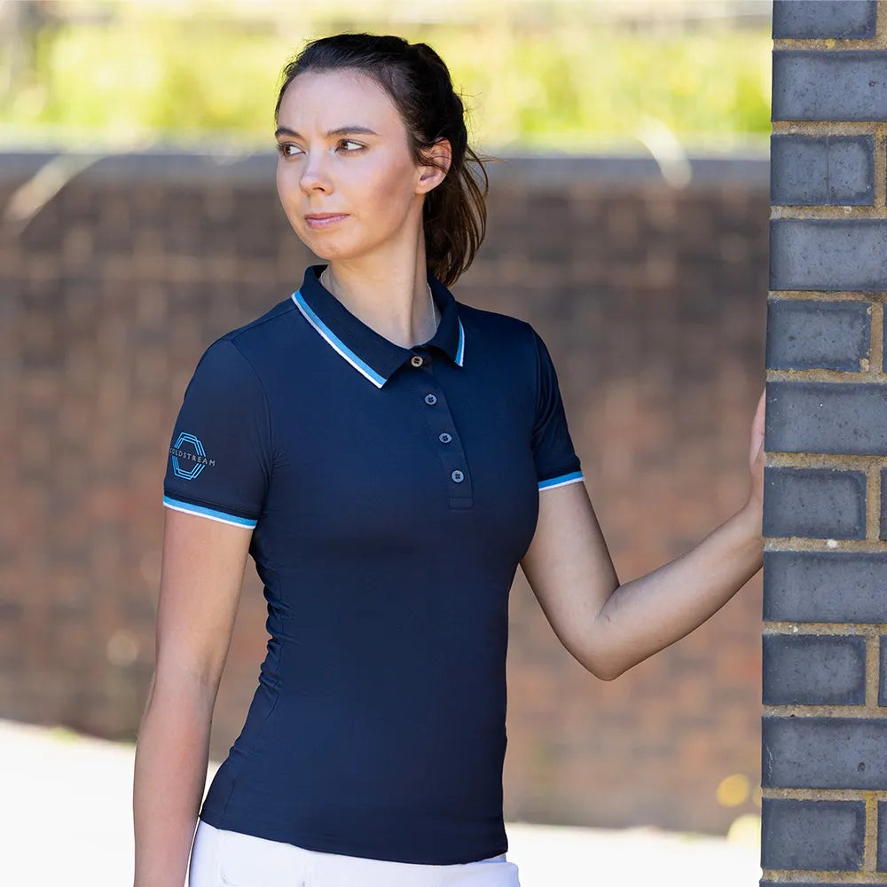 Coldstream Darnick Polo Shirt #colour_navy