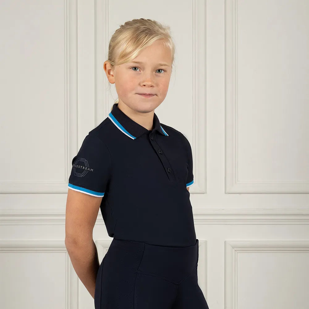 Coldstream Next Generation Darnick Polo Shirt #colour_navy