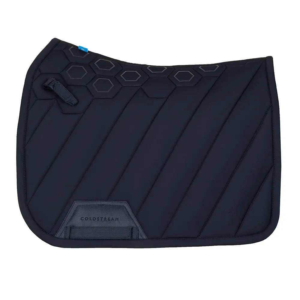 Coldstream Edrom Dressage Saddle Pad #colour_navy