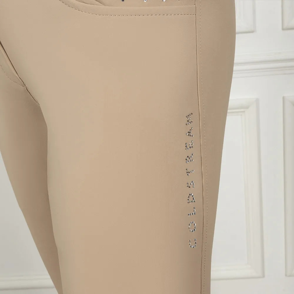 Coldstream Fenham Diamante Breeches #colour_taupe