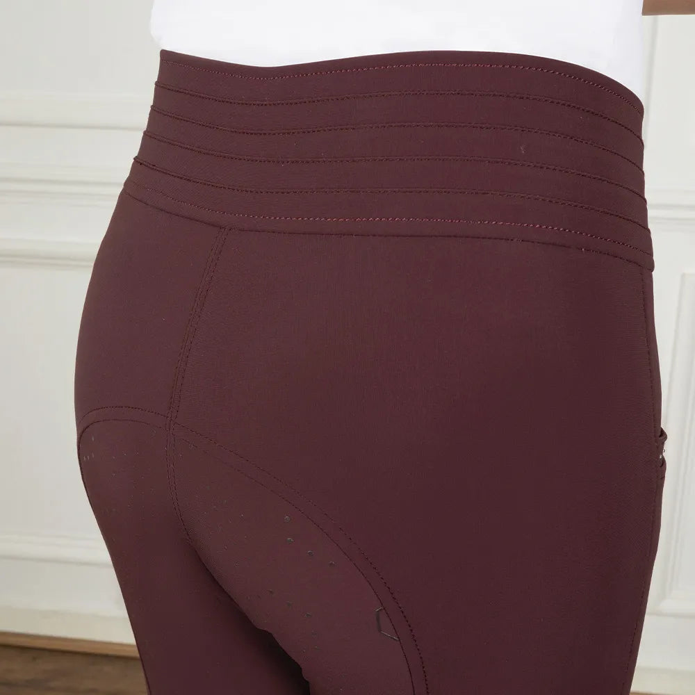 Coldstream Fenham Diamante Breeches #colour_bordeaux