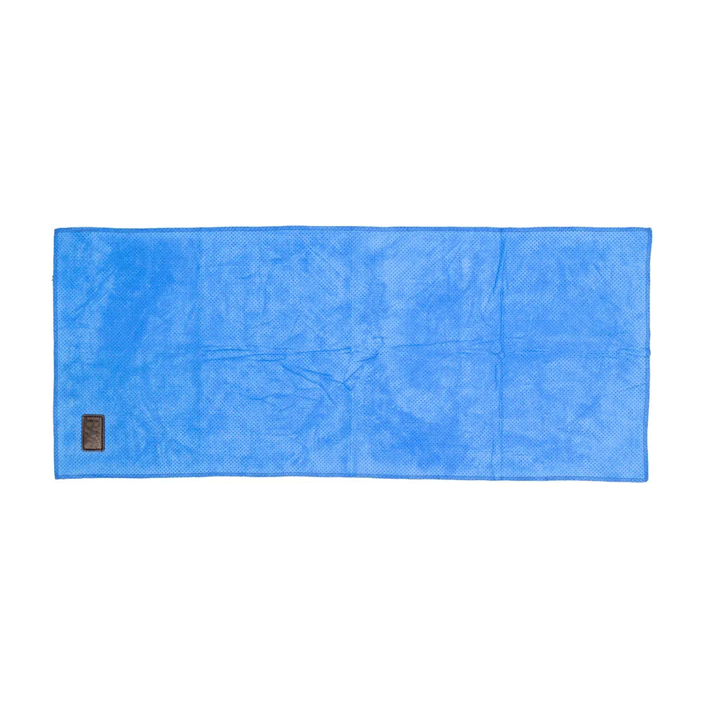 Benji & Flo Quick Dry Dog Towel #colour_blue