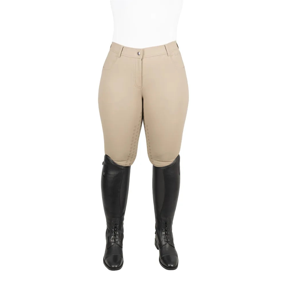 Hy Equestrian Elevate Oakham Breeches #colour_taupe