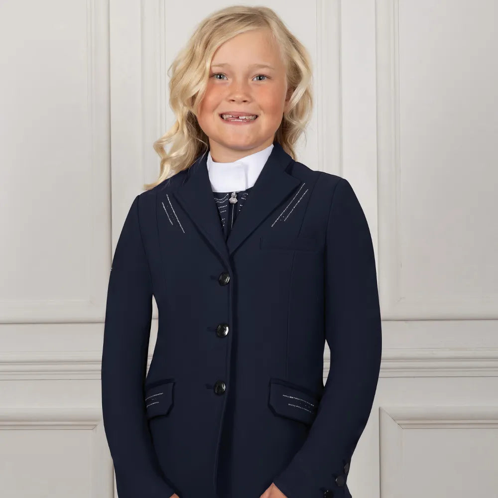 Coldstream Next Generation Harthill Diamante Show Jacket #colour_navy