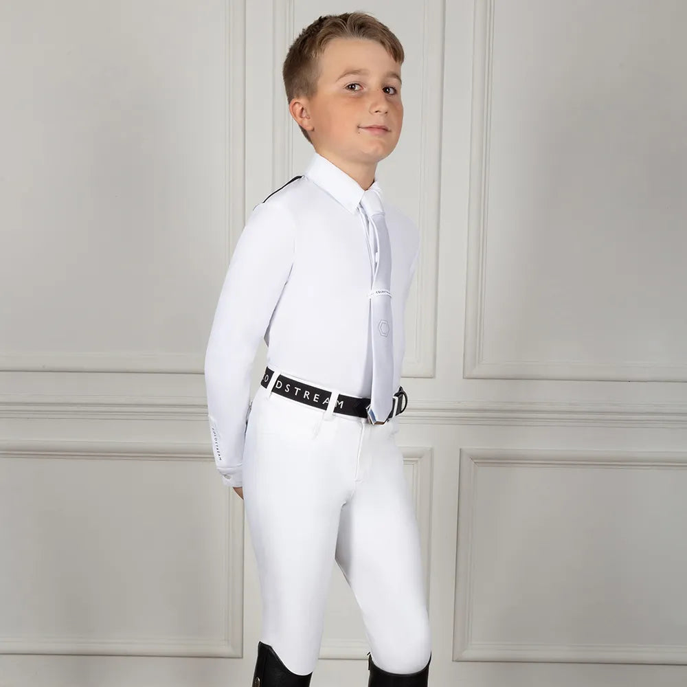 Coldstream Boy's Penston Long Sleeve Show Shirt