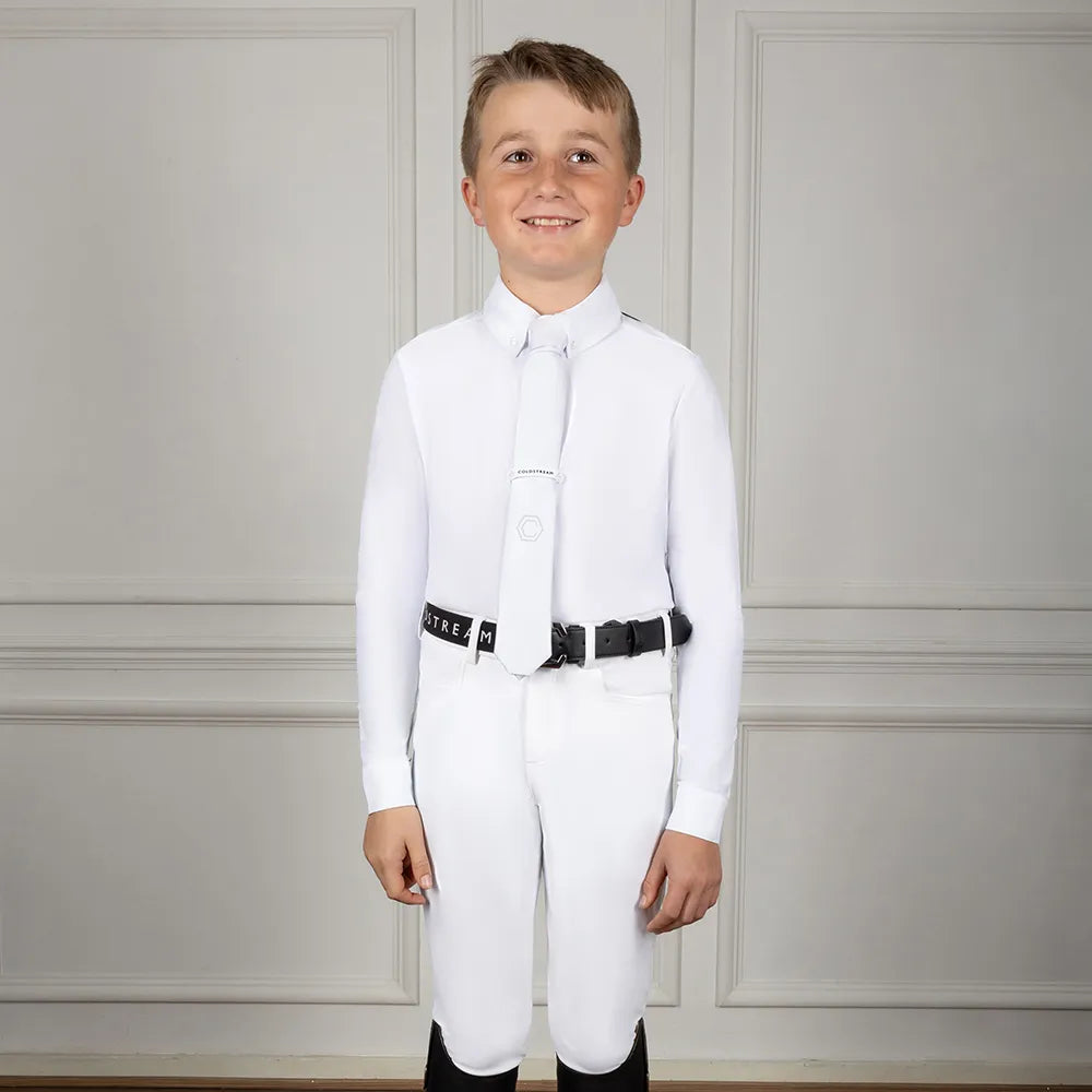 Coldstream Boy's Penston Long Sleeve Show Shirt