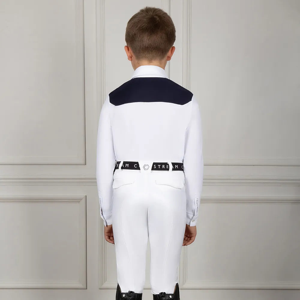 Coldstream Boy's Penston Long Sleeve Show Shirt