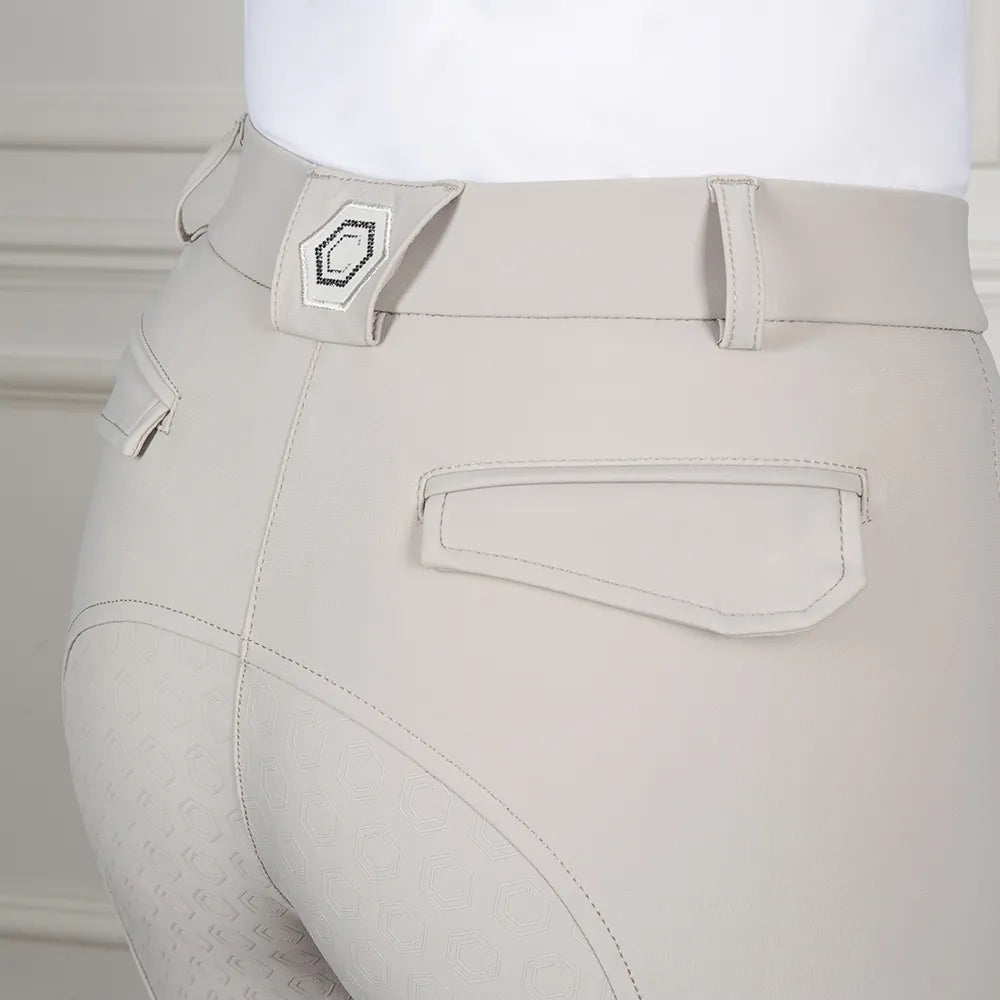 Coldstream Carham Sparkle Breeches #colour_pearl-grey